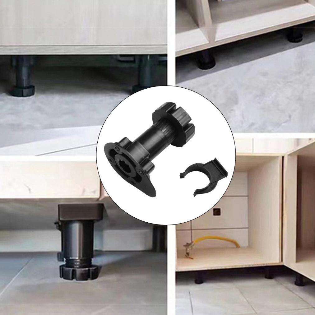Set di 4 gambe regolabili per mobili Adatte per Armadi Tavoli Divani