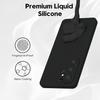 Noble Fashion Solid Colour Shockproof Protective Liquid Silicone Phone Case For Samsung Galaxy S26 25 24Ultra Plus FE