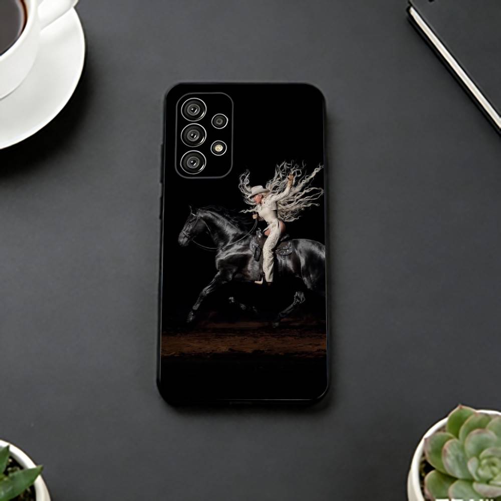 Beyoncé - Cowboy Carter Phone Case For Samsung S25,S24,S21,S22,S23,S30,Ultra,S20,Plus,Fe,Soft Silicone Black Cover
