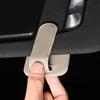 Auto-Emblem Sonnenbrillen-Clip-Halter Leder Auto-Sonnenblenden-Clip für Porsche Panamera Cayenne Taycan 911 718 Macan Carrera-GT 928