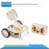 Combat Vehicle DIY Kit - Remote Control Wooden Model with Giant Axe