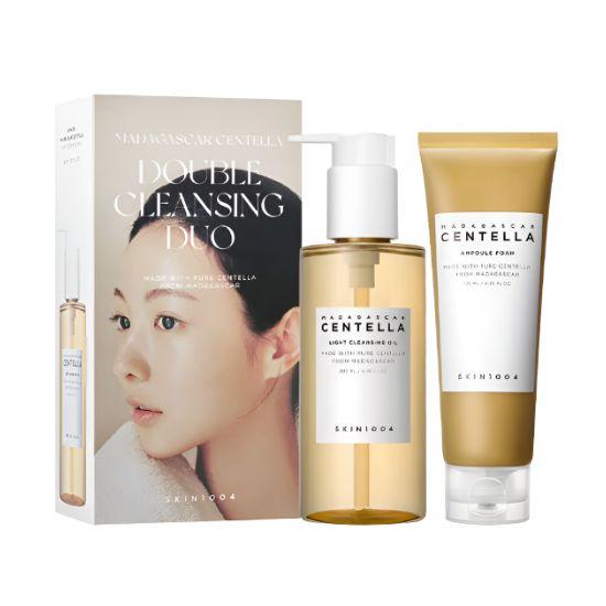

SKIN1004 Madagascar Centella Double Cleansing Duo Oil Cleanser + Ampoule Foam Set