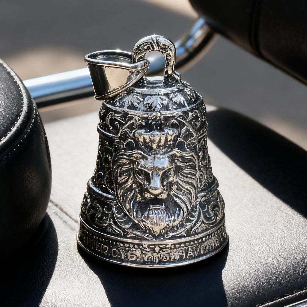 Motorcycle Bell Lion Motorcycle Bells Pendants Cycling Accessories For Riding Road Car Garden Trip Commuting Indoor