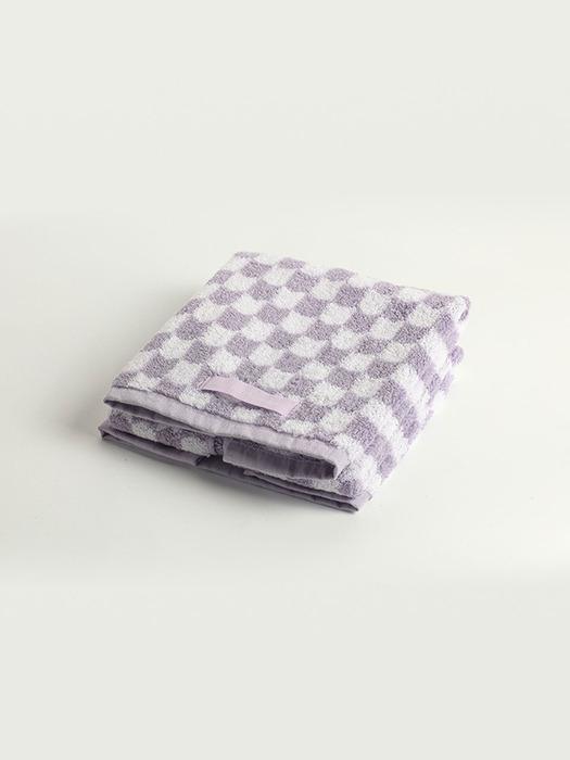 

Hotel Isla Premium Cotton Heavy Duty 210g Towel 1P Lilac Arch Checkerboard Lilac Arch Checkerboard 1P