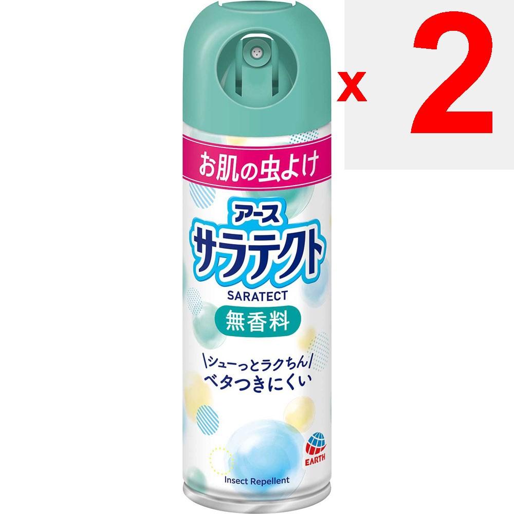 Earth Saratect Unscented Insect Repellent Spray for Outdoor Activities, Camping, Parks, Outings - Insect Control 200ml (Quasi-Drug) Gas Spray Efficacy