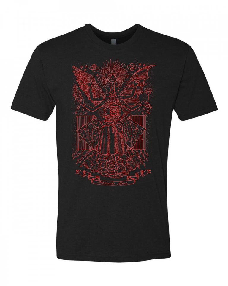 

Футболка Cottage Cult Clothing Memento Mori, 100% хлопок, оккультизм, готика, ведьма. M