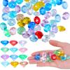 Lurrose Acryl Edelstein Spielzeug Set mit 120 Stück, 20mm Diamant Edelstein Schaufelspiel, Acryl Eis, Sommer Pool Spiel, Wasserspiel, Tauchen, Schatzsuche, Kinderpreise,