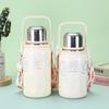 High-Capacity 316 Stainless Steel Thermos Cup, Coca-Cola Style, Portable Sports Water Bottle for Men & Women.