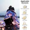 1pc Blanket Genshin Impact characters5 Print Design, Lightweight Blanket for Sofa, Bed- Soft &Warm, Gift for All Seasons like Christmas, Halloween