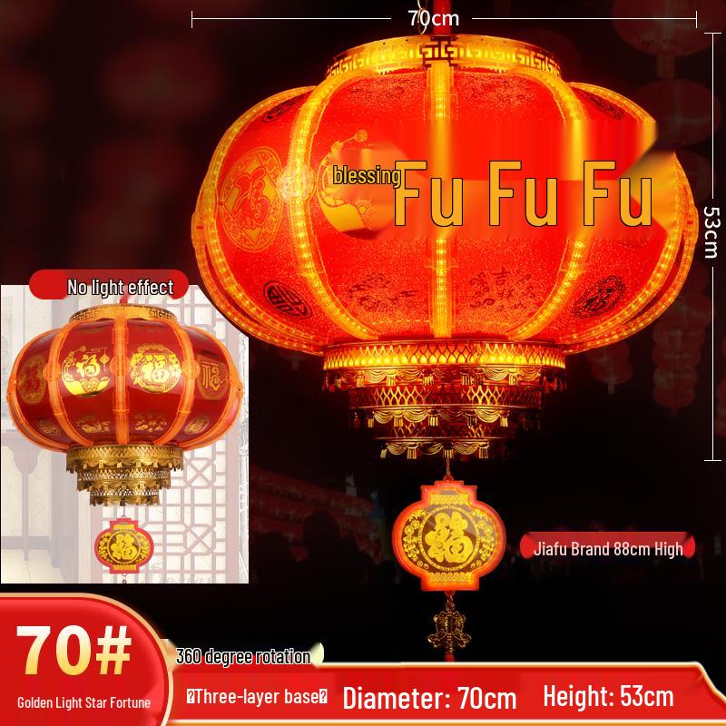 2024 New Year Joyous Red Lanterns for Weddings and Festivals