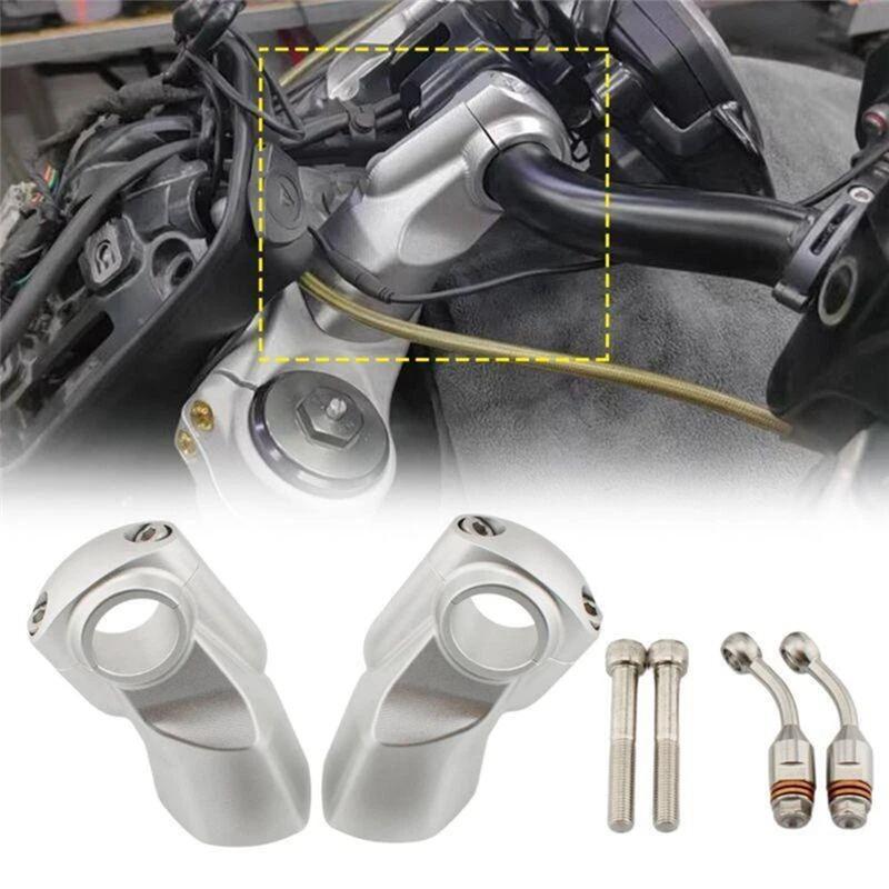 NEW-Motorcycle For Triumph ROCKET-3GT/R Rocket 3R 2019-2025 Compatible Handlebar Riser Mount Clamp Lift 22MM Move Back 32MM