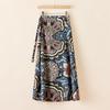 Women's Elegant Printed A-Line Midi Skirt
