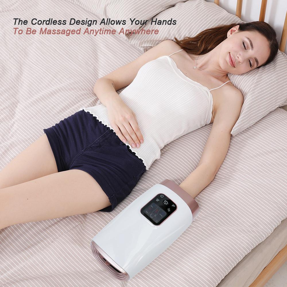 Air Compression Finger Massage Machine Electric Hands Massager Palm Finger Acupoint Wireless Massage Equipment