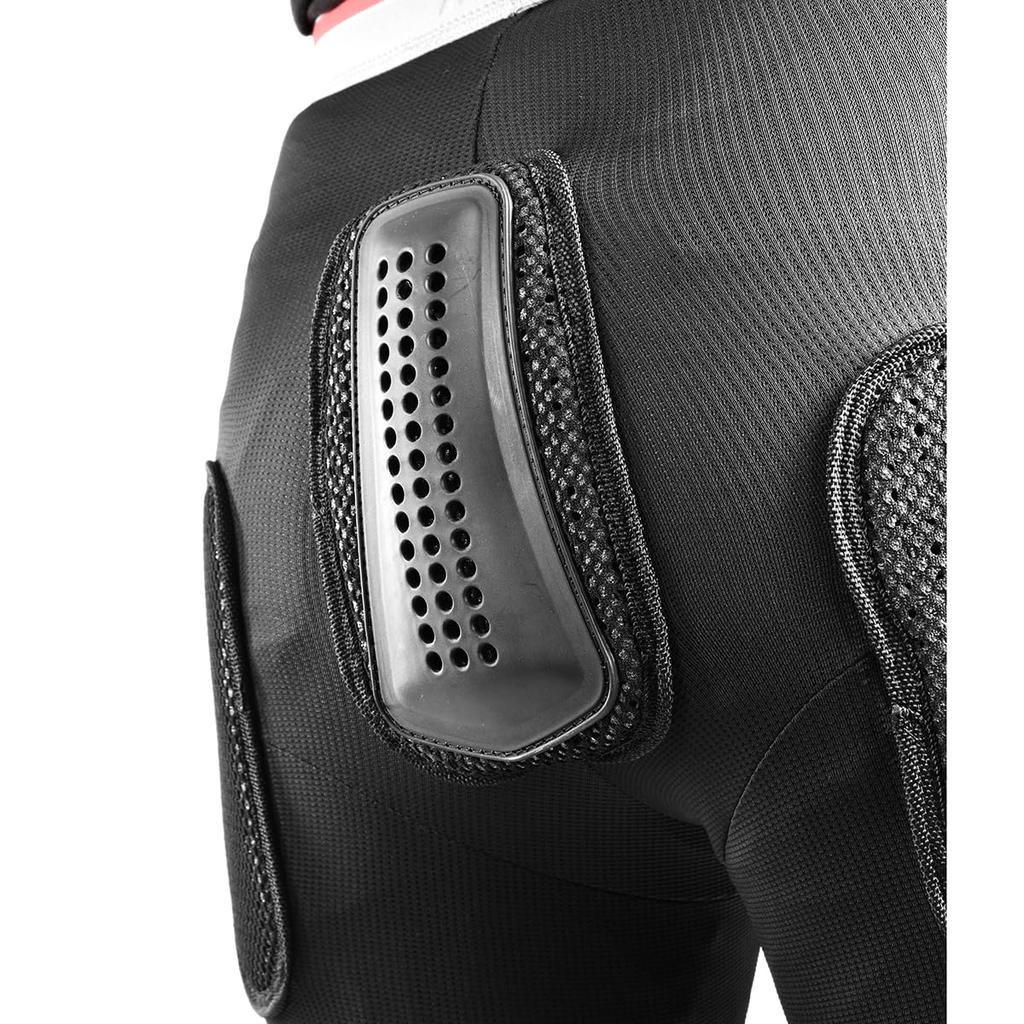 Komine Motorcycle Mesh Underpants CE Mesh Material Protector, Long, Black, Medium, SK-612 305, Standard,