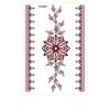 Red Mehndi Stickers Henna Tattoo Stickers Water Transfer Decals Red Henna Tattoo Decals  Girls