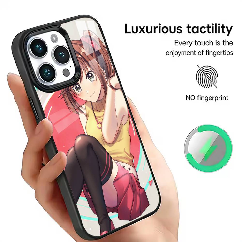 

Yu-Gi-Oh Anzu Mazaki Phone Case For iPhone17,16,15,14,13,12,11 Plus,Pro Magnetic with Magsafe Wireless Charging iPhone16PROMAX
