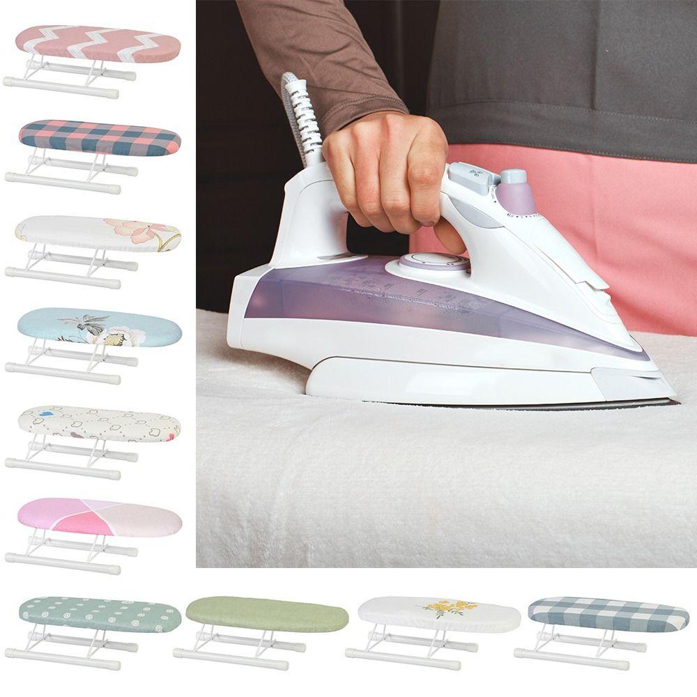 Lightweight Mini Ironing Board Foldable Desktop Ironing Stand  Ironing Board Accessories