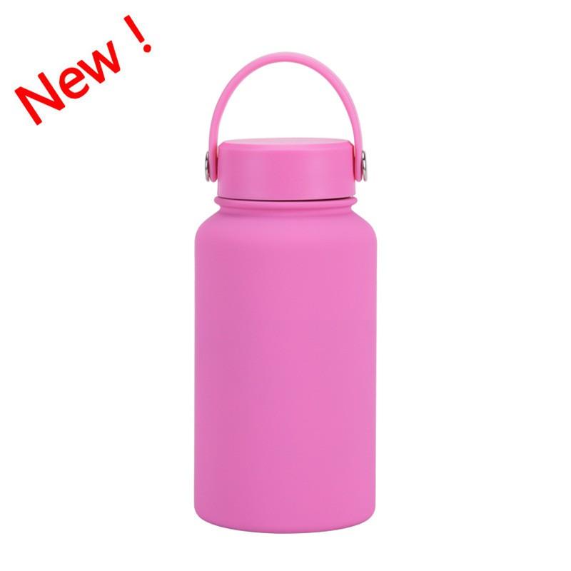 650ml Vacuum Insulated Stainless Steel Travel Water Bottle Outdoor Sports Office Daily Use Leakproof Portable 12H