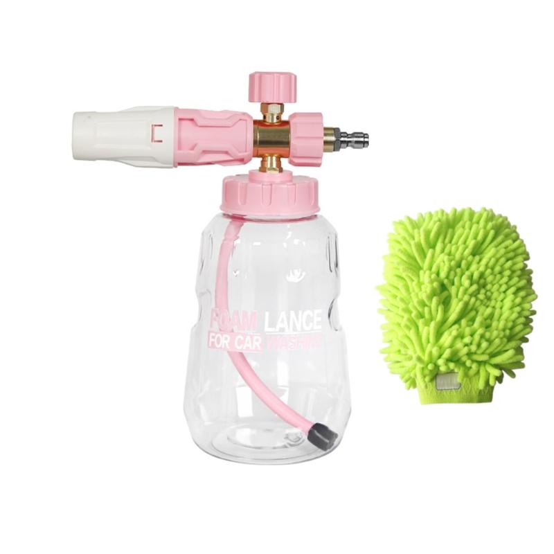 Professional Foam Tool with 1/4 Inch Quick Release Adapter Towel High Pressure Washer Foam Device for Auto Detailing