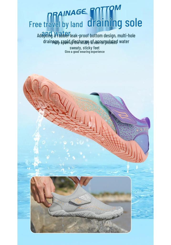 2025 Unisex Quick-Dry Non-Slip Water Shoes: Cut-Resistant Beach and Fishing Footwear