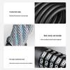 Jingdong JSYH 5-Digit Password Bicycle Cable Lock