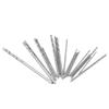 50pc Titanium Plated Fried Dough Twists Drill Set 1-3mm Small Drill Electric Drill Set DIY Woodworking Drill Bit