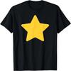 Classic Big Yellow Star Graphic On Front for Kids T-Shirt
