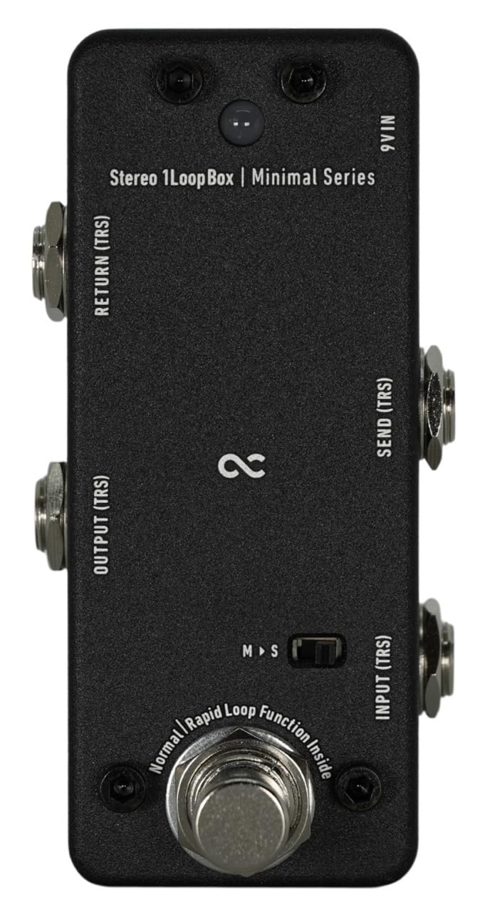 

One Control Minimal Series Stereo 1Loop Box Loop Switcher