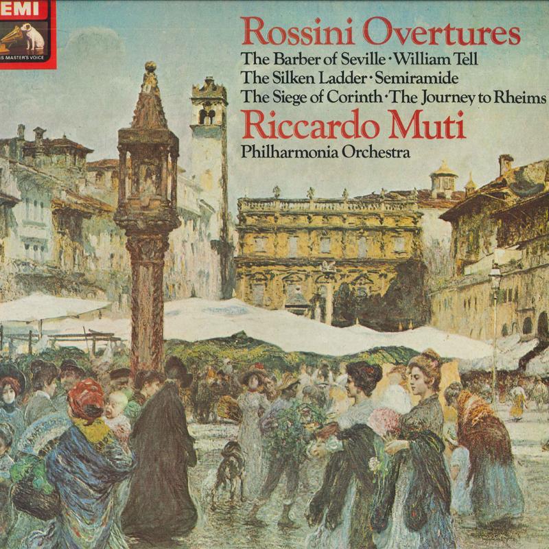 

LP Record GIOACCHINO ROSSINI, RICCARDO MUTI, - Overtures ASD3903 His Master s Vo 1980 UK Classical Used