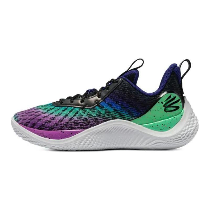 (GS) Under Armour Curry 10  Northern Lights  Kids  3025627-500 EU 36