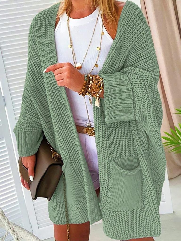 Women's Fashion Plush Zipper Long Sleeve Stitching Warm Sweater Tops Coat Winter