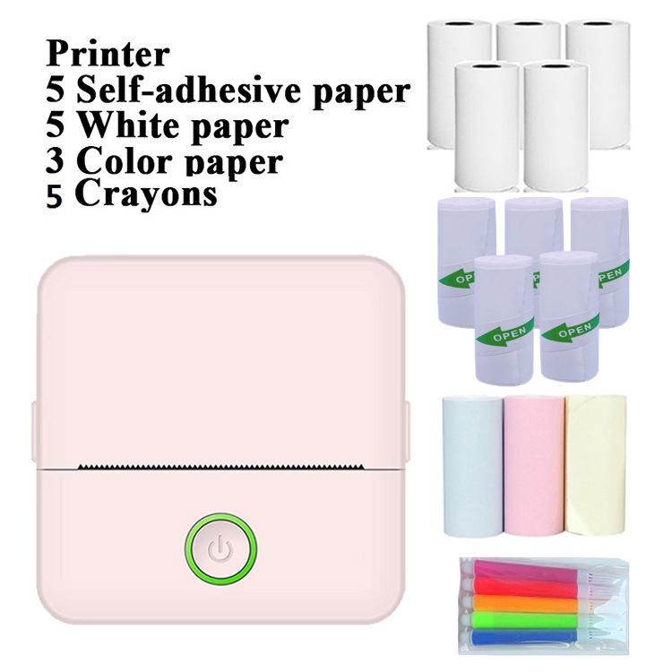 Przenośna Mini Kieszonkowa Drukarka X6 - Bluetoothowa Termiczna Drukarka do Zdjęć dla Uczniów