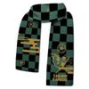 Demon Slayer Winter Children's Double-sided Fleece Warm Scarf