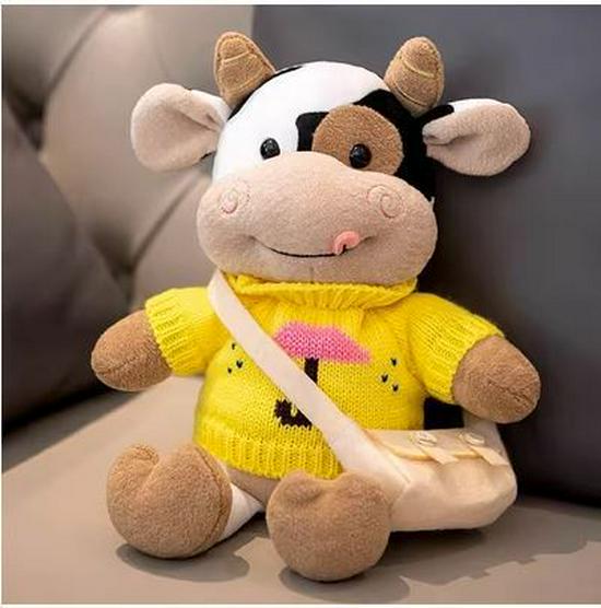 Cute Little Cow Plush Toy - Children's Souvenir Doll & Girlfriend Gift