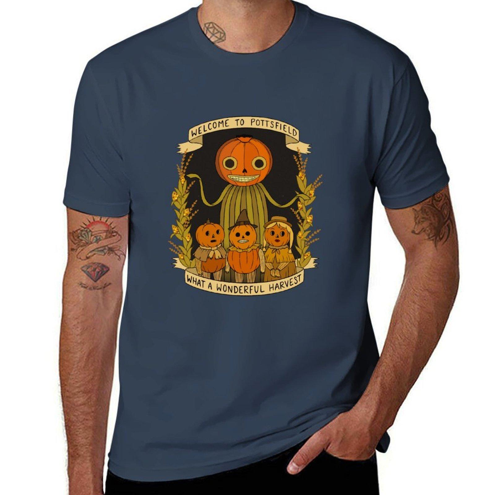 Welcome To Pottsfield What A Wonderful Harvest Tshirt Quick Dry Light Sports Tshirt S