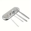 Stainless Steel Tongue Cleaner For Oral Hygiene Reduce Bad Breath With Large Case Healthy Gum Fresh Breath