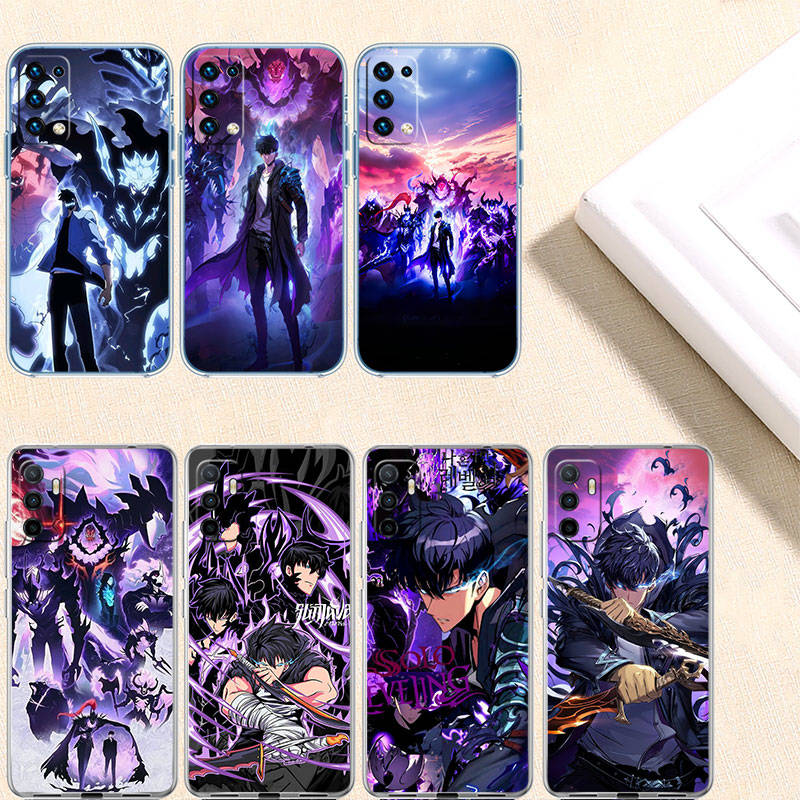 JO51 Solo Leveling Handyhülle für Motorola E22S E7 G6 G7 G8 G9 Plus Power Play G10 G20 G04 E30 E40 E22 E20 E13 G22 G23 G Stylus Play