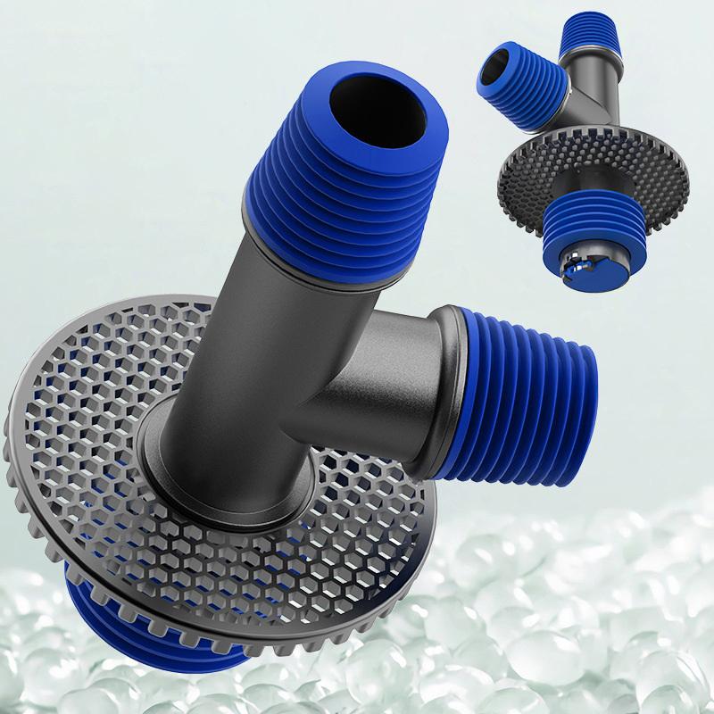 Washing Machine Drain Pipe Floor Drain Joint Bathroom Drainage Pipe Deodorizing And Anti-overflow Dryer Special Three-way Cover