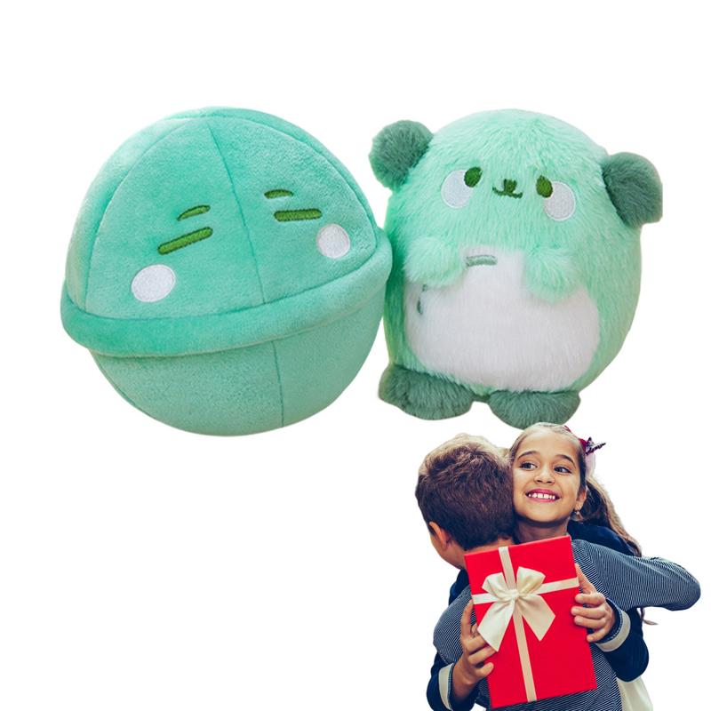 Dog Plushies for Kids Cartoon Egg Plush Toy for Children Charming Animal Plushies Charming Soft Stuffed Pillow Kids Gift Childrens