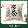 40/45/50cm Merry Christmas theme Cushions Pillowcase Polyester Cushion Cover Throw Pillow Pillowcover Home Car Sofa Decor