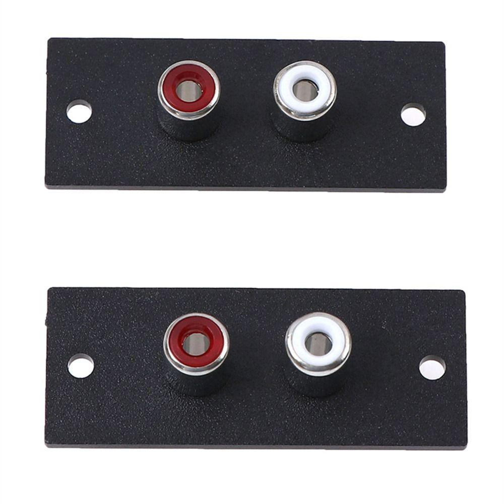 AV Adapter RCA Plate Copper Core Connecting Plug Audio RCA Plug RCA Terminal RCA Jack Connector