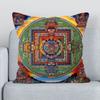 Mandala Style Decorative Pillowcases for Pillows Chair Cushion Cover xcm Fall Decor Pillowcase  Short Plush Pillow Hugs