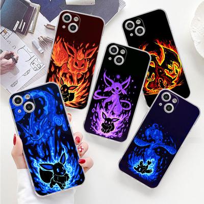Husă pentru Iphone 11 Pro Max X Xs Xr 7 6s 12 Mini Se 14 Plus 13 Pro 8 8 Plus Cool Pokemon Pikachu Husă moale transparentă