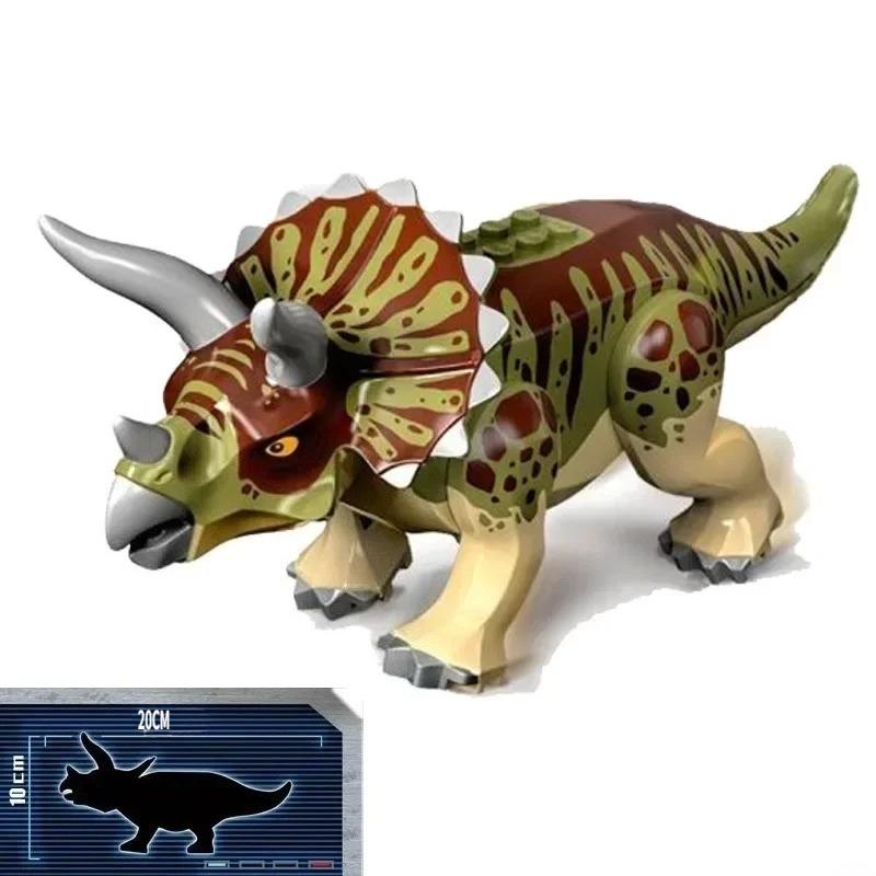 2025 Jurassic Dinosaurs World Park Spinosaurus Baryonyx Therizinosaurus Indominus Rex Building Blocks Bricks Kids Xmas Toys