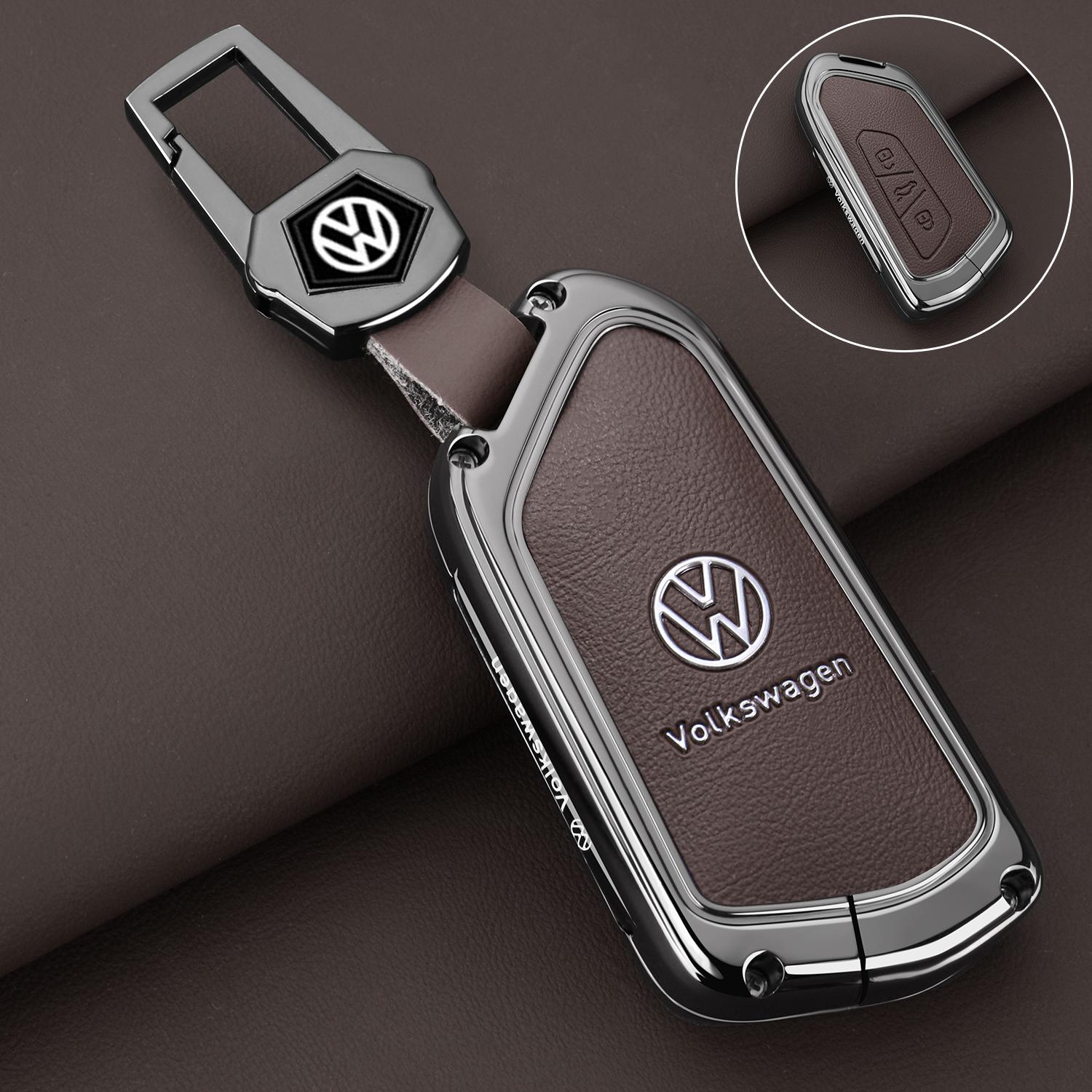 

For VW Car Key Cover Fob Case Shell Bag Accessories For VW Volkswagen Golf 8 MK8 ID3 ID4 Cupra 2020 Skoda Octavia A8 SEAT Leon