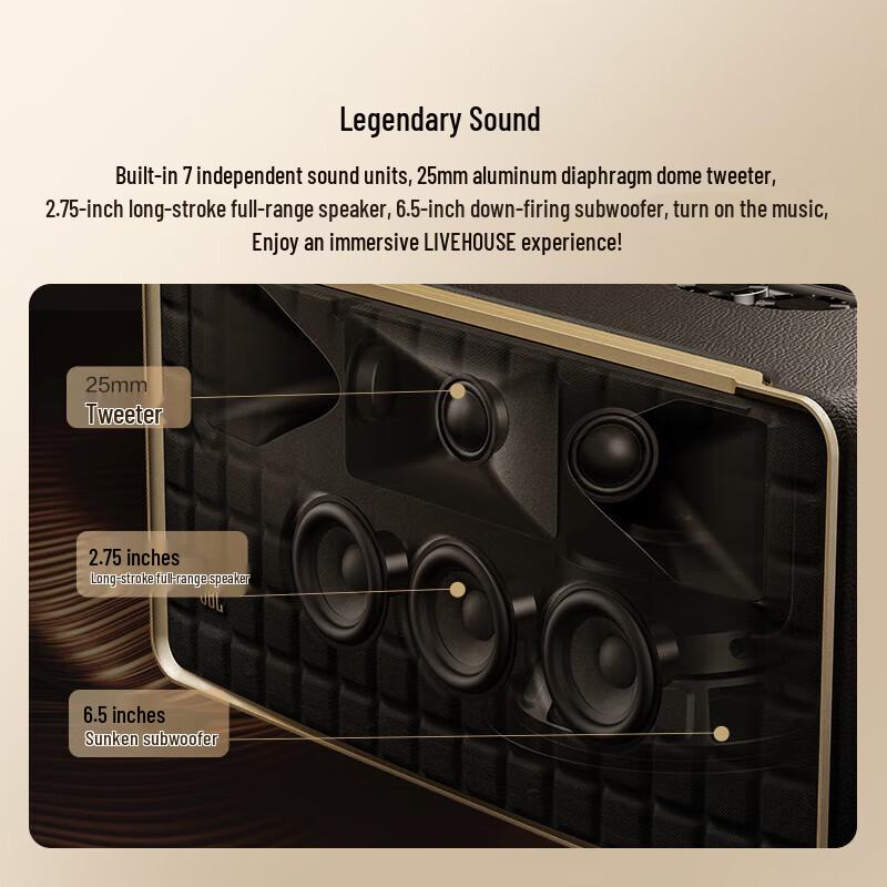 JBL Authentics 500 Smart Home Speaker with Dolby Atmos