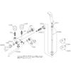 TOTO TMS20C Bathroom Faucet 2 Handle Mixer Tap with Temporary Water Stop