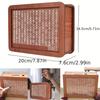 Euro Dollar Saving Money Box Handmade Wooden Cash Vault Piggy Bank with Money Goals Numbers for Kids Adults Gifts