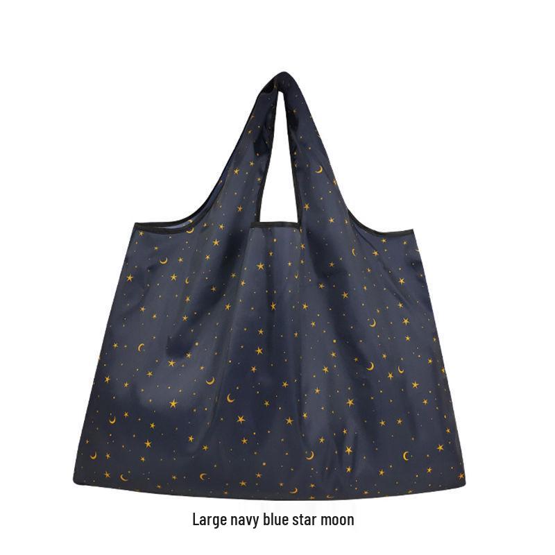 

Складная водонепроницаемая сумка-тоут из ткани Оксфорд в горошек - Экологичная, легкая сумка для продуктов в японском стиле Other