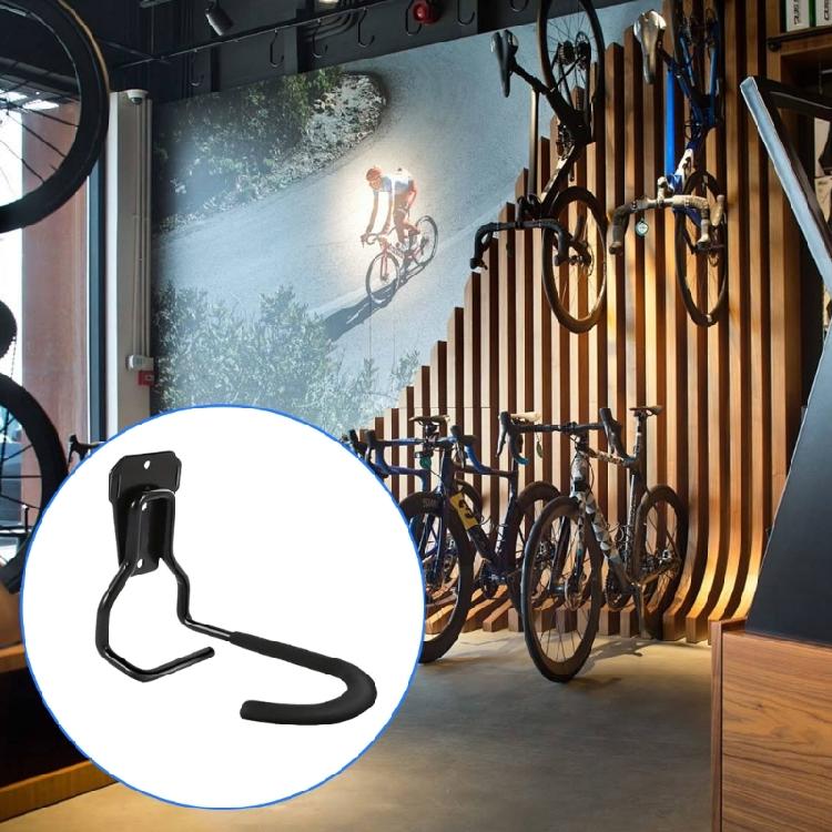 Road Bike Storage Stand Fixed Hanging Hook Bicycles Stand Wall Mount Bike Support Stand Bracket Metal Mountain Bike Rack